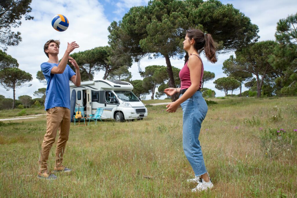Camping mit Kindern - Spiele